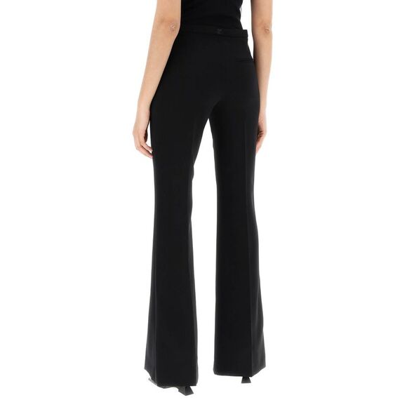 Black Tailored Bootcut Pants for Women - SS24 - Picture 3 of 4